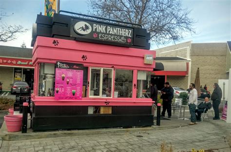 Pink Pantherz Espresso, 2797 El Camino Real, Redwood City, CA 94061, Mon - 430 am - 800 pm, Tue - 430 am - 800 pm, Wed - 430 am - 900 pm, Thu - 430 am - 930 pm, Fri - 430 am - 800 pm, Sat - 700 am - 830 pm, Sun - Open 24 hours. . Pink pantherz espresso